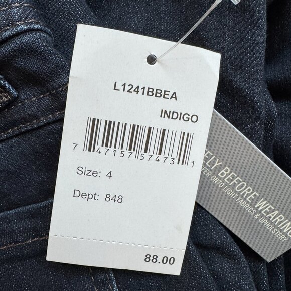 Wit & Wisdom, Ab'Solution High Waist Itty Bitty Bootcut Jeans, Size 4, NWT - Picture 6 of 7